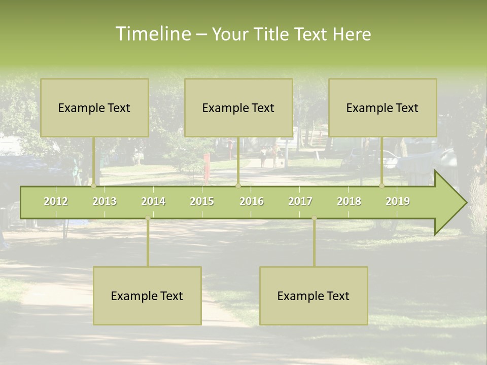 Mountain Camping In Novigrad - Croatia PowerPoint Template