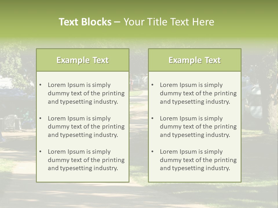 Mountain Camping In Novigrad - Croatia PowerPoint Template