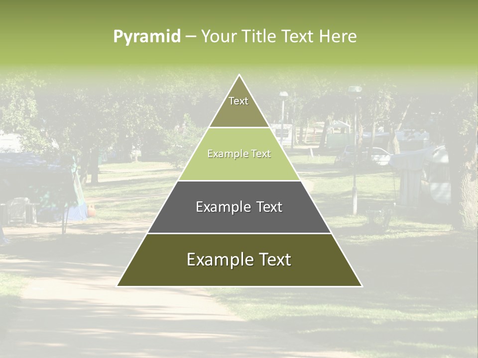 Mountain Camping In Novigrad - Croatia PowerPoint Template