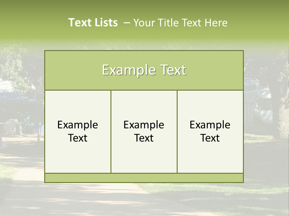 Mountain Camping In Novigrad - Croatia PowerPoint Template