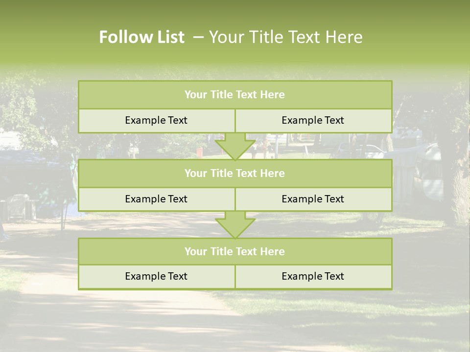 Mountain Camping In Novigrad - Croatia PowerPoint Template