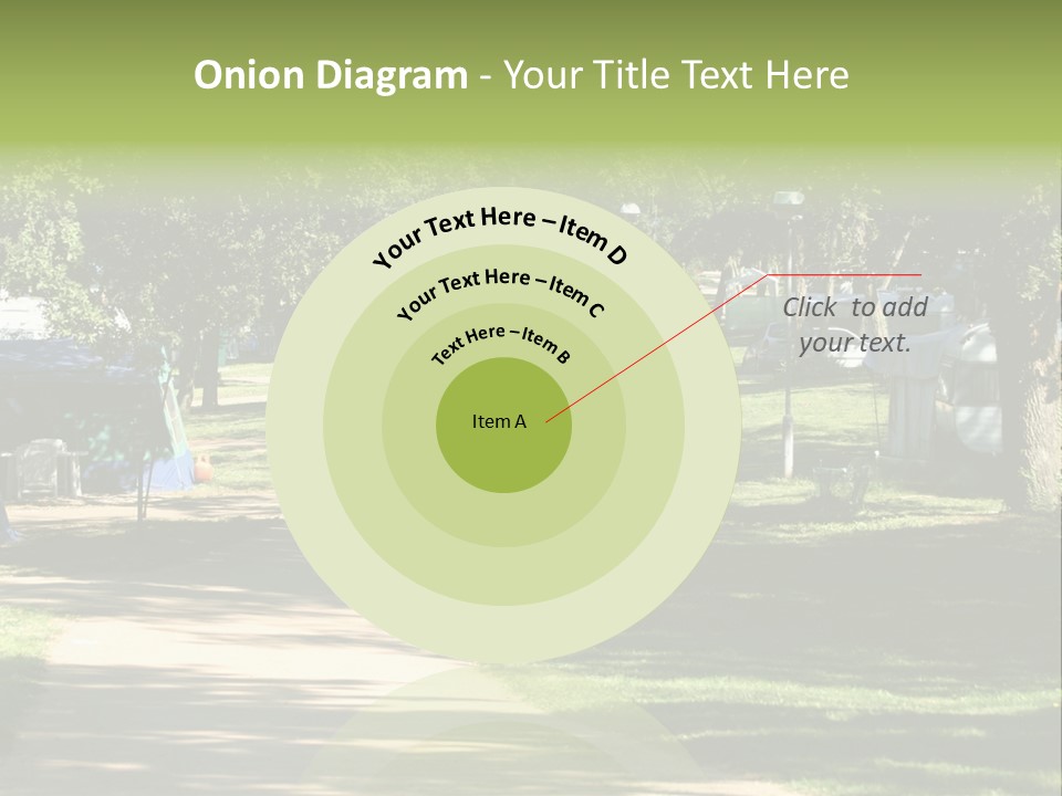 Mountain Camping In Novigrad - Croatia PowerPoint Template