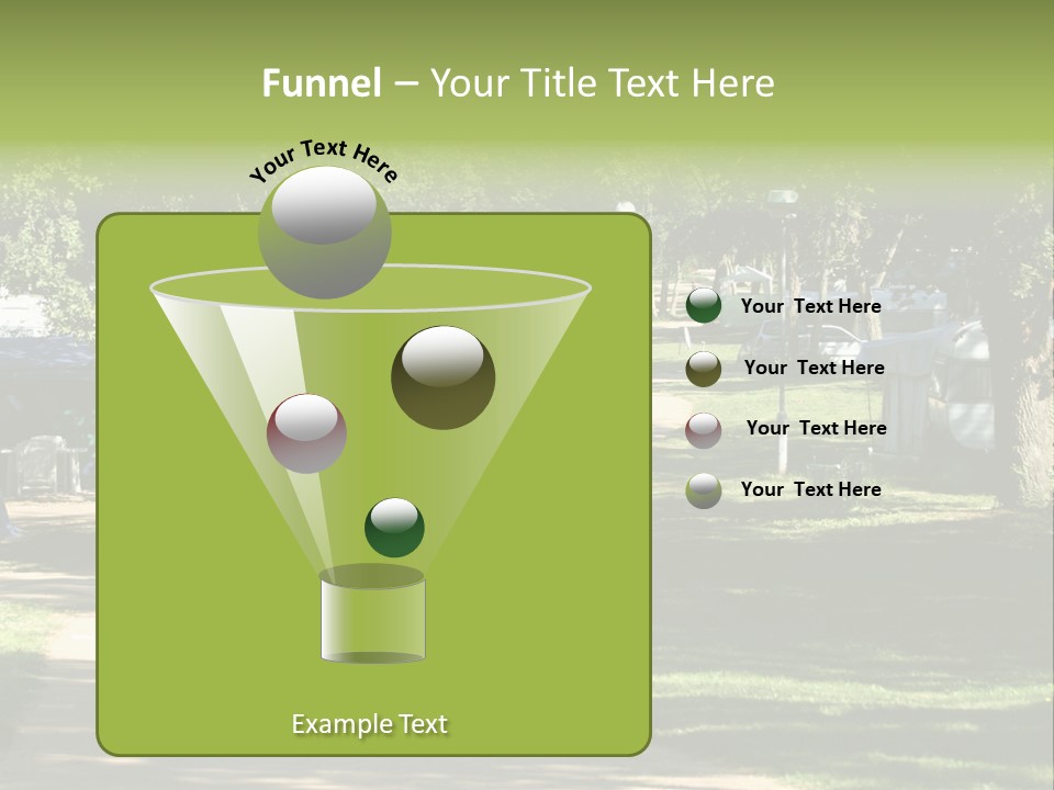 Mountain Camping In Novigrad - Croatia PowerPoint Template