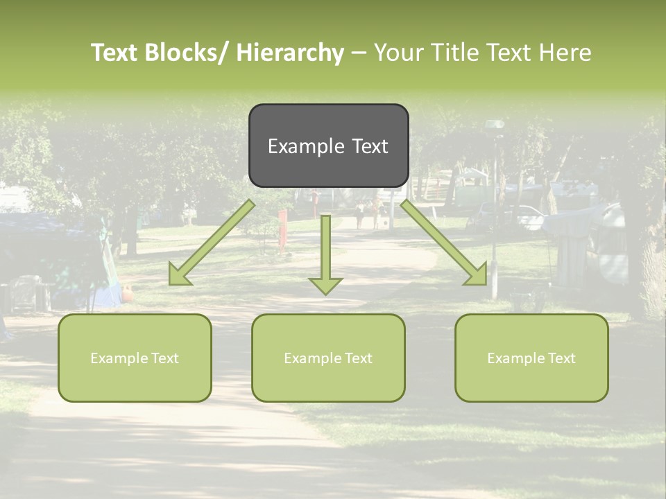 Mountain Camping In Novigrad - Croatia PowerPoint Template