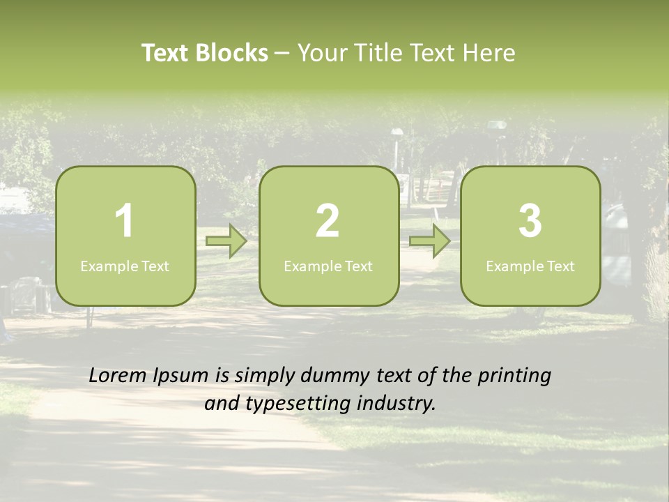 Mountain Camping In Novigrad - Croatia PowerPoint Template