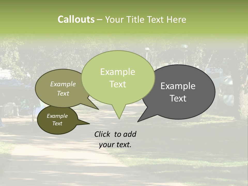 Mountain Camping In Novigrad - Croatia PowerPoint Template