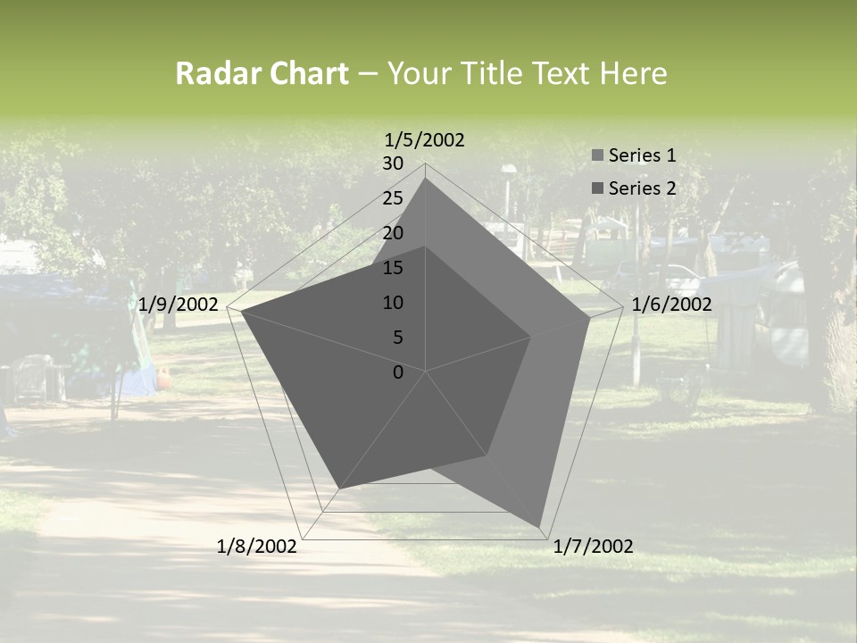 Mountain Camping In Novigrad - Croatia PowerPoint Template