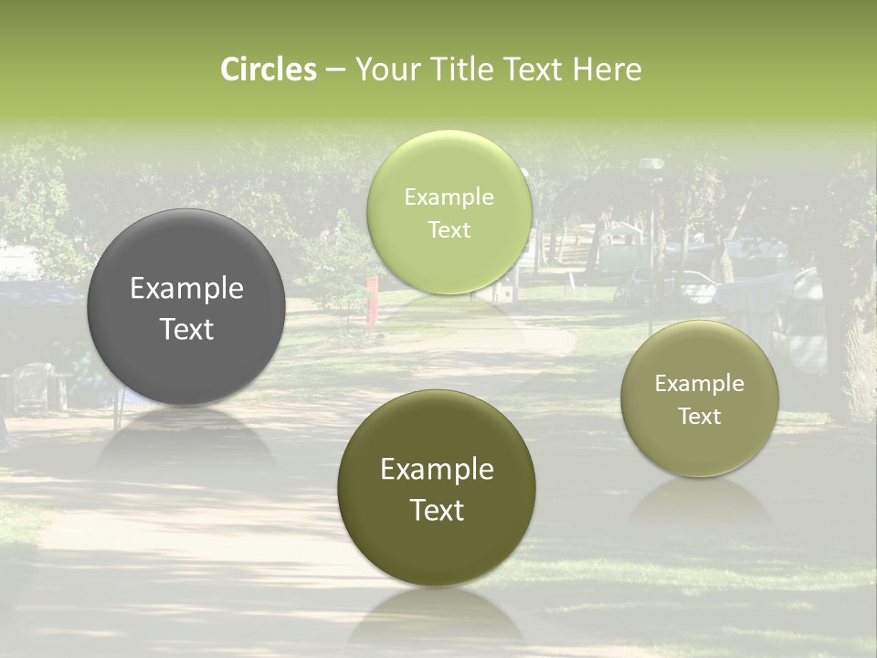 Mountain Camping In Novigrad - Croatia PowerPoint Template