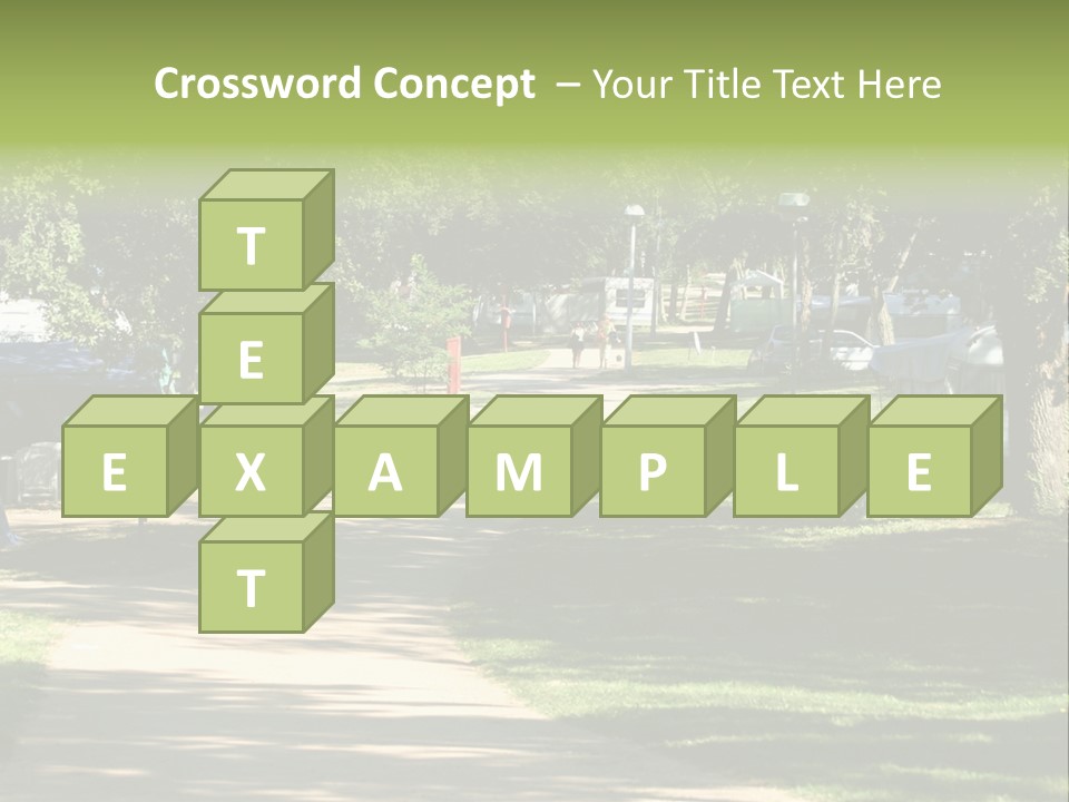 Mountain Camping In Novigrad - Croatia PowerPoint Template