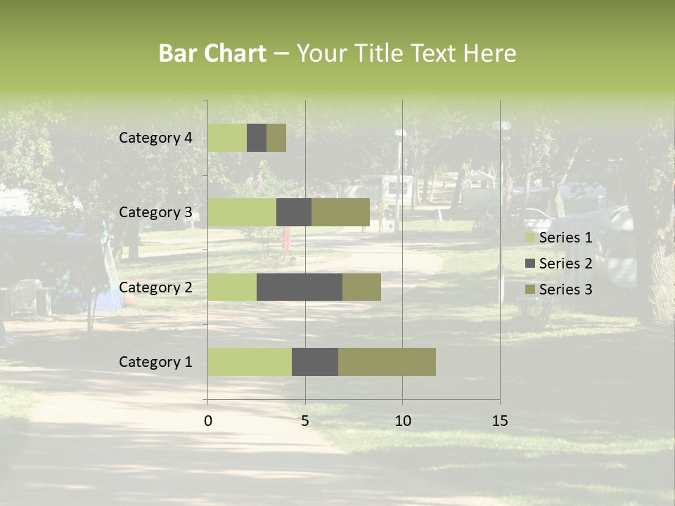 Mountain Camping In Novigrad - Croatia PowerPoint Template