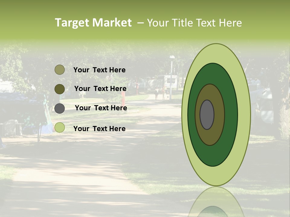 Mountain Camping In Novigrad - Croatia PowerPoint Template