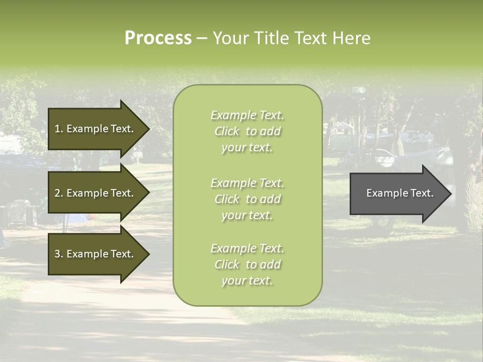 Mountain Camping In Novigrad - Croatia PowerPoint Template