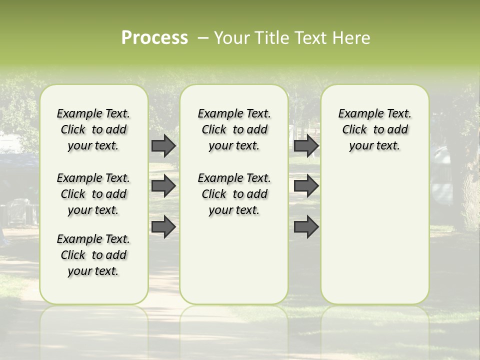 Mountain Camping In Novigrad - Croatia PowerPoint Template