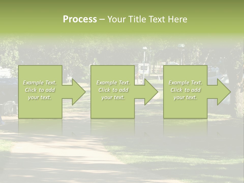 Mountain Camping In Novigrad - Croatia PowerPoint Template