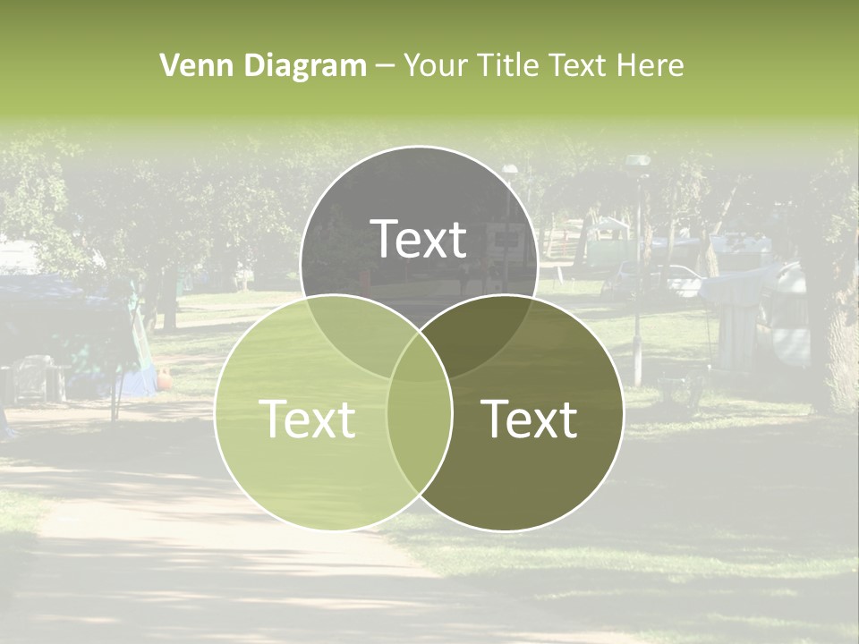 Mountain Camping In Novigrad - Croatia PowerPoint Template