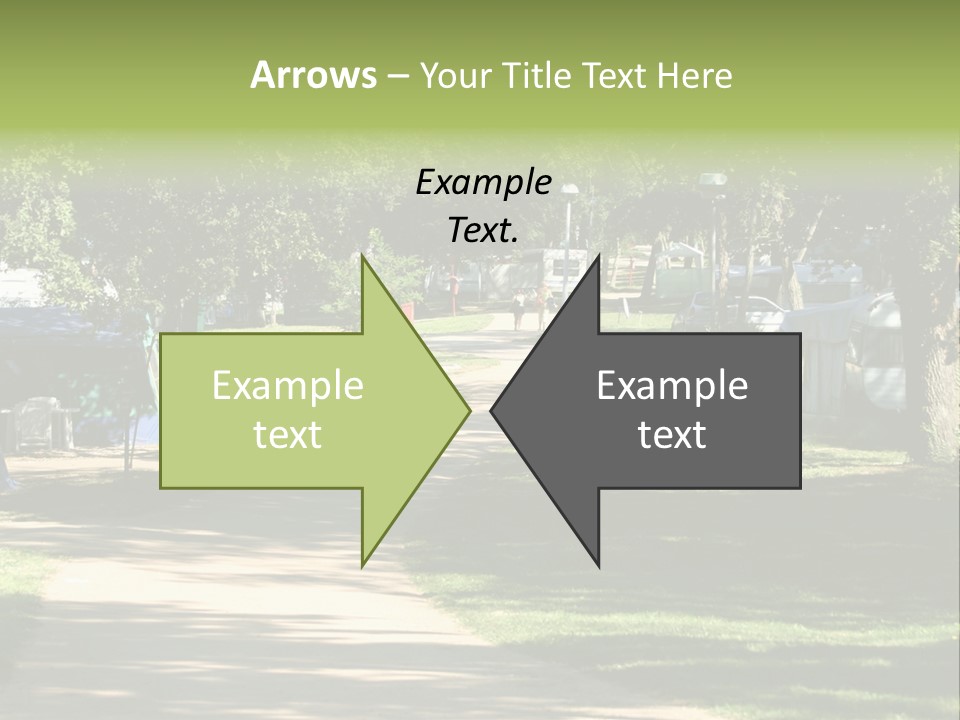 Mountain Camping In Novigrad - Croatia PowerPoint Template