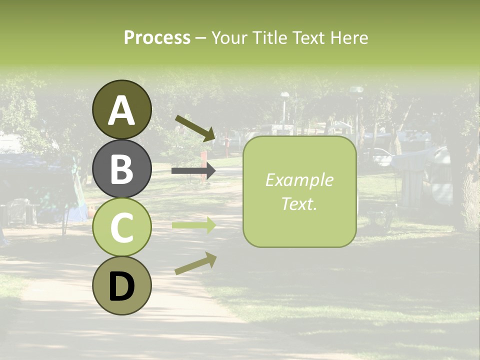 Mountain Camping In Novigrad - Croatia PowerPoint Template