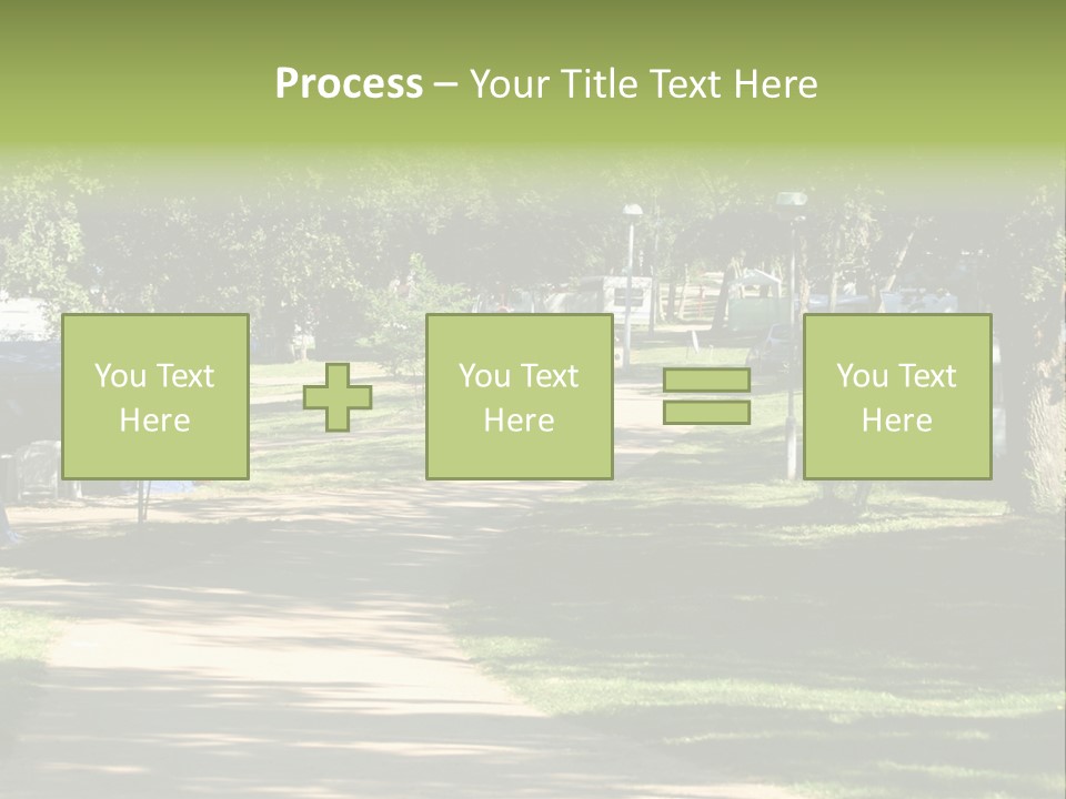 Mountain Camping In Novigrad - Croatia PowerPoint Template