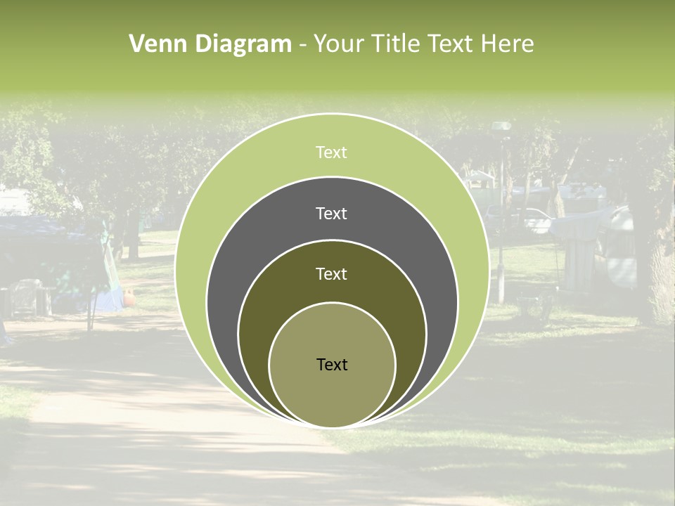 Mountain Camping In Novigrad - Croatia PowerPoint Template