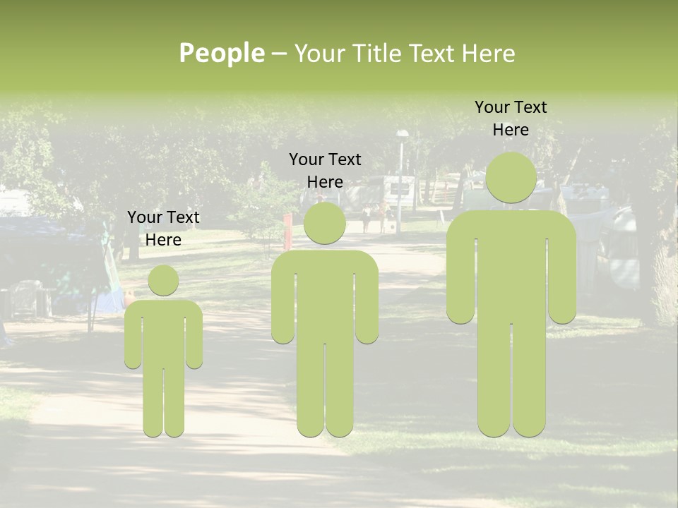 Mountain Camping In Novigrad - Croatia PowerPoint Template