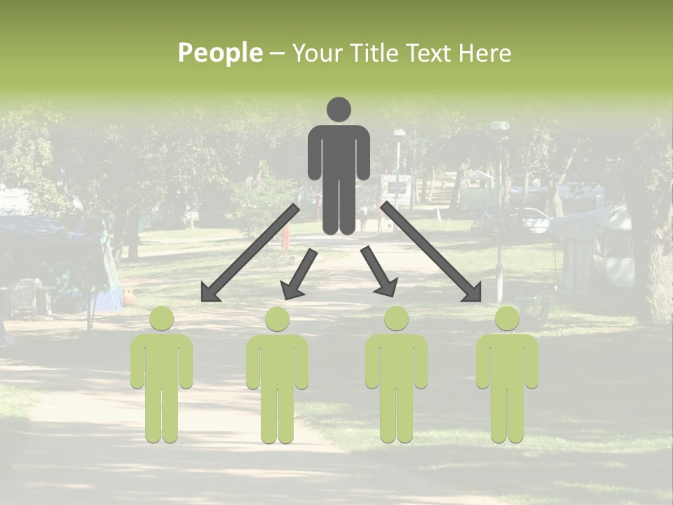 Mountain Camping In Novigrad - Croatia PowerPoint Template