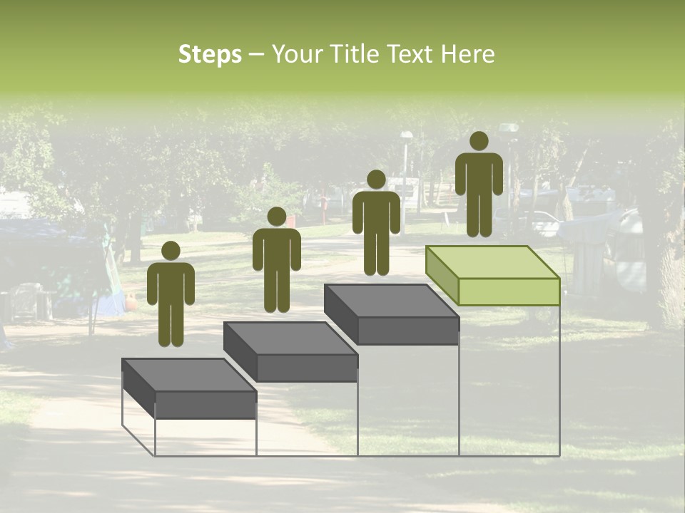 Mountain Camping In Novigrad - Croatia PowerPoint Template