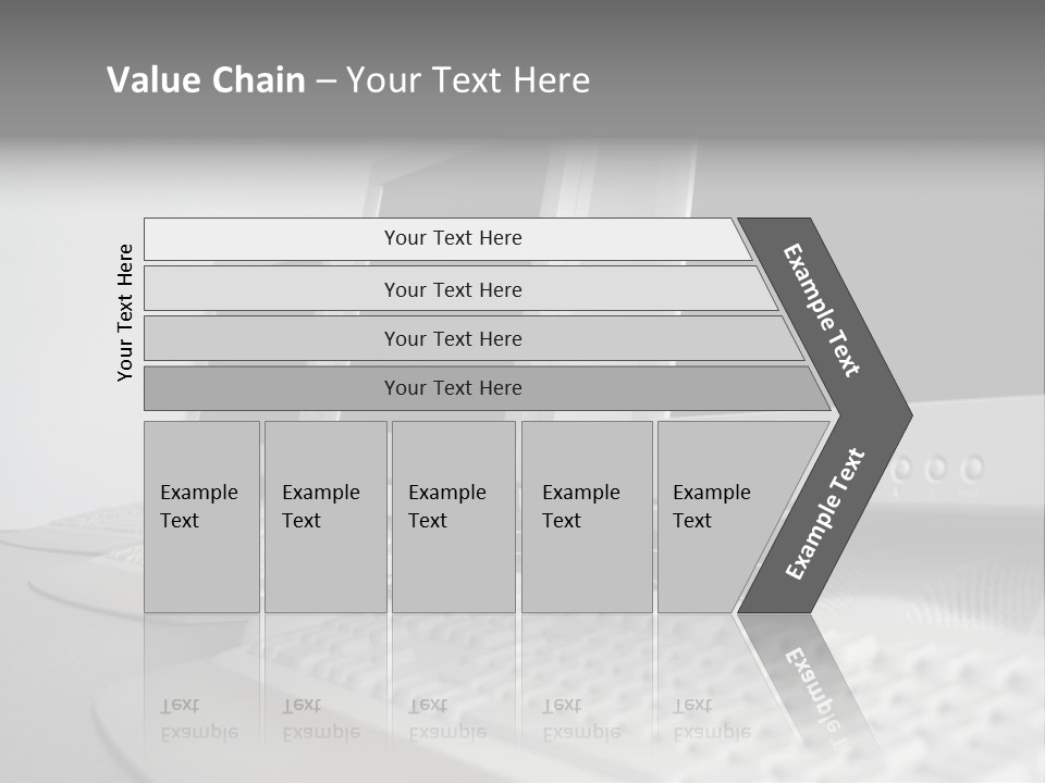 Computer Room Close PowerPoint Template