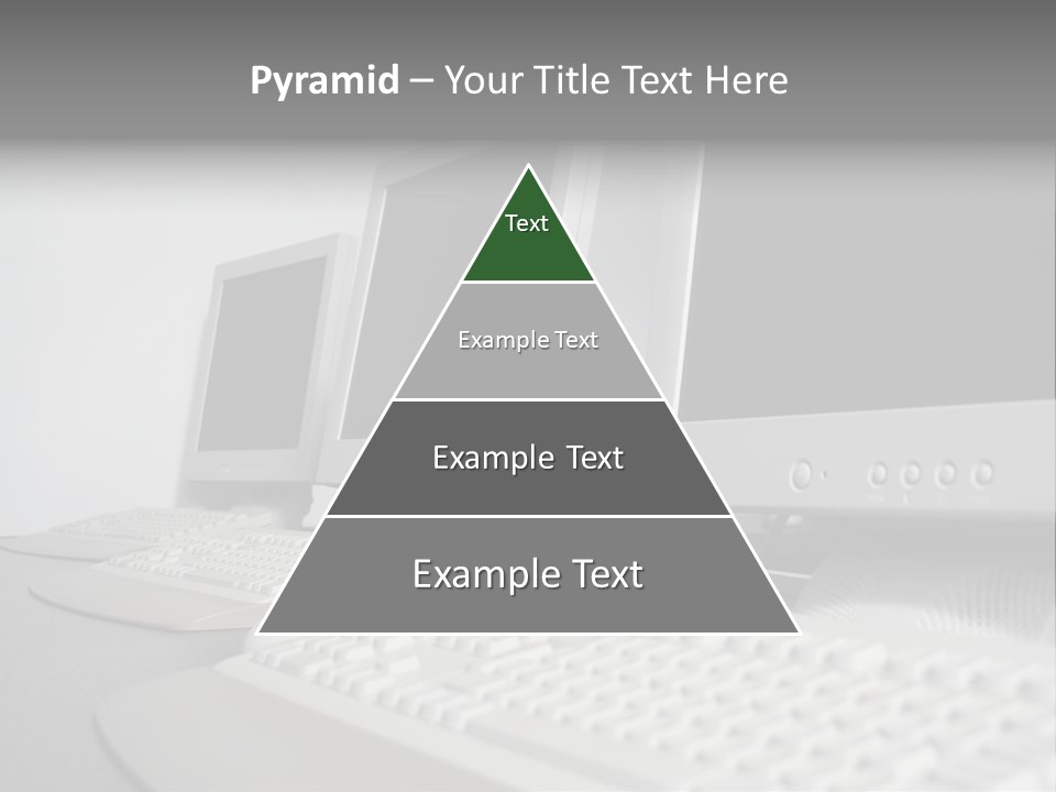 Computer Room Close PowerPoint Template
