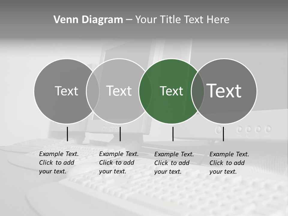 Computer Room Close PowerPoint Template
