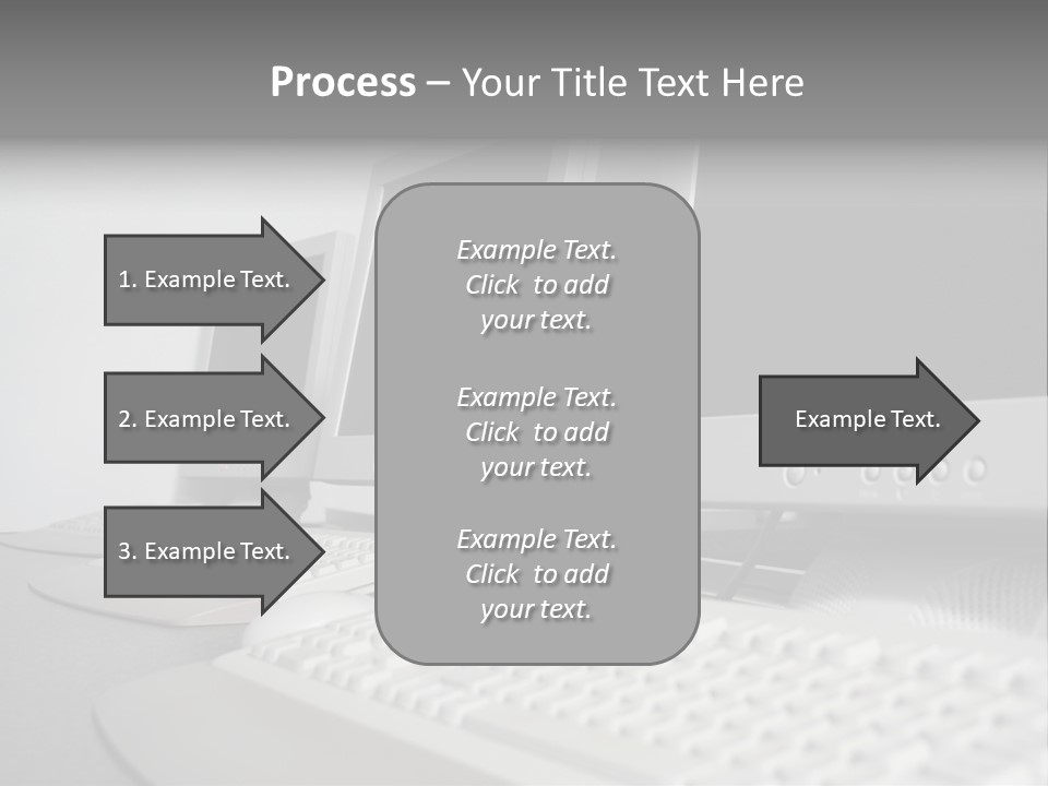 Computer Room Close PowerPoint Template