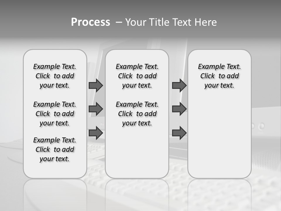 Computer Room Close PowerPoint Template