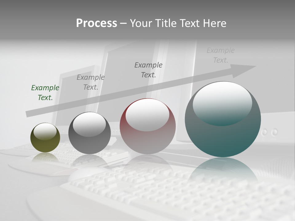 Computer Room Close PowerPoint Template