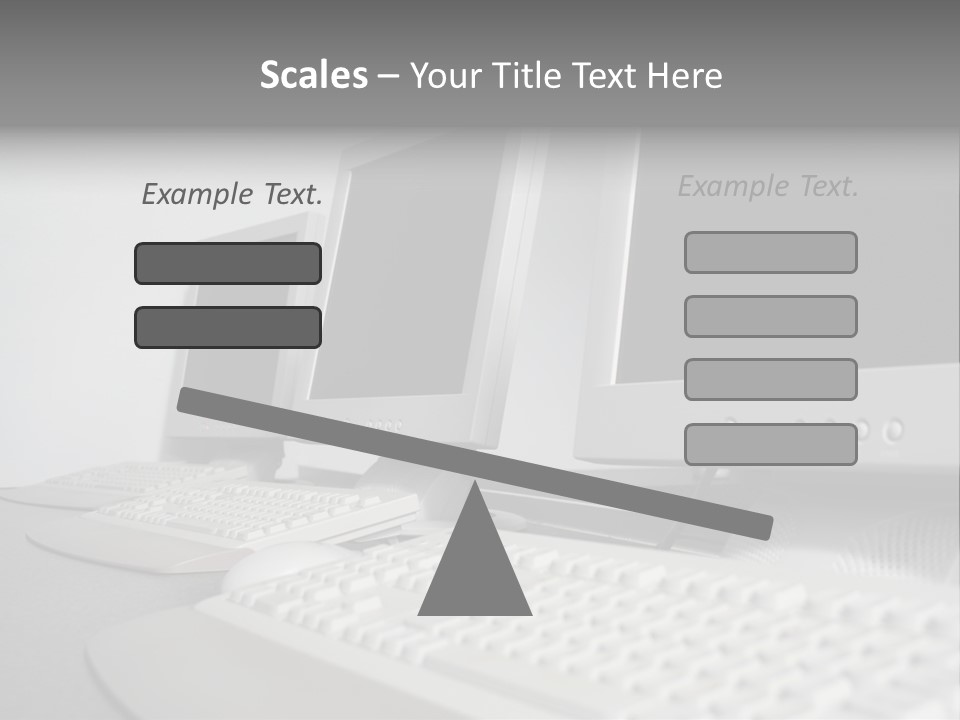 Computer Room Close PowerPoint Template