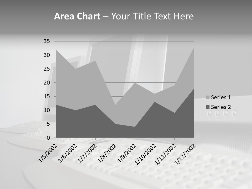 Computer Room Close PowerPoint Template
