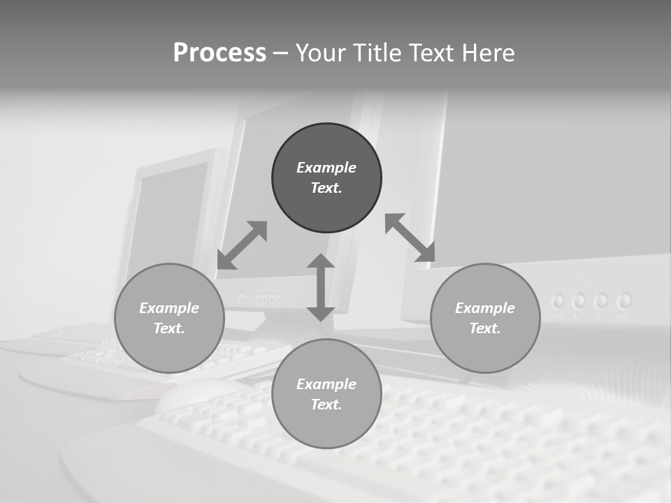 Computer Room Close PowerPoint Template