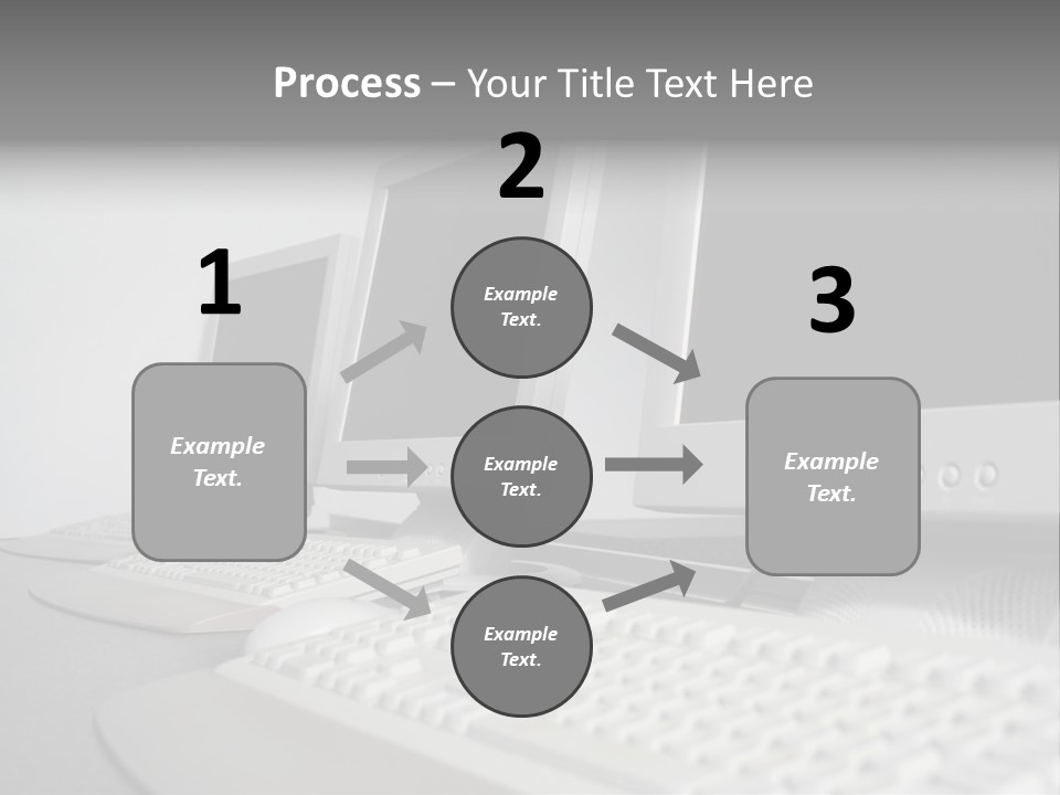 Computer Room Close PowerPoint Template