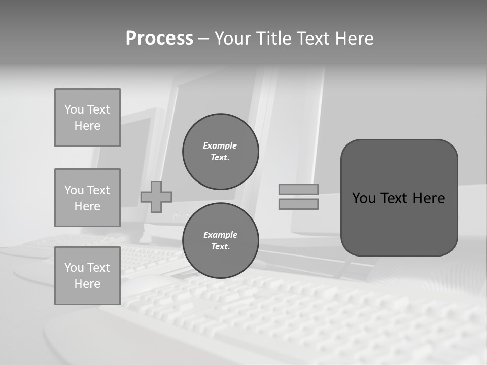 Computer Room Close PowerPoint Template