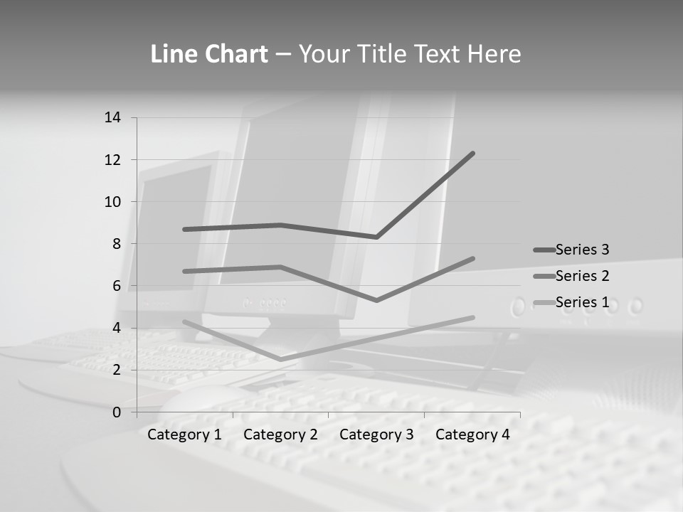 Computer Room Close PowerPoint Template