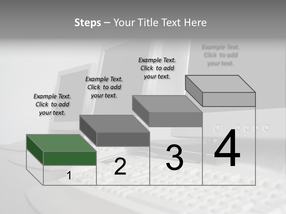 Computer Room Close PowerPoint Template