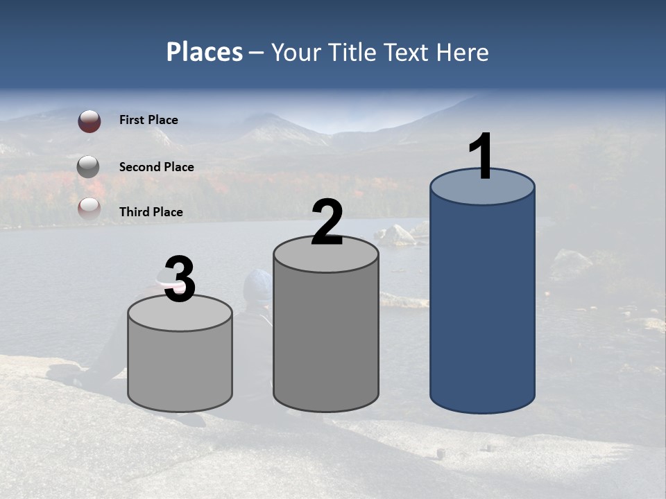 Couple At Katahdin PowerPoint Template