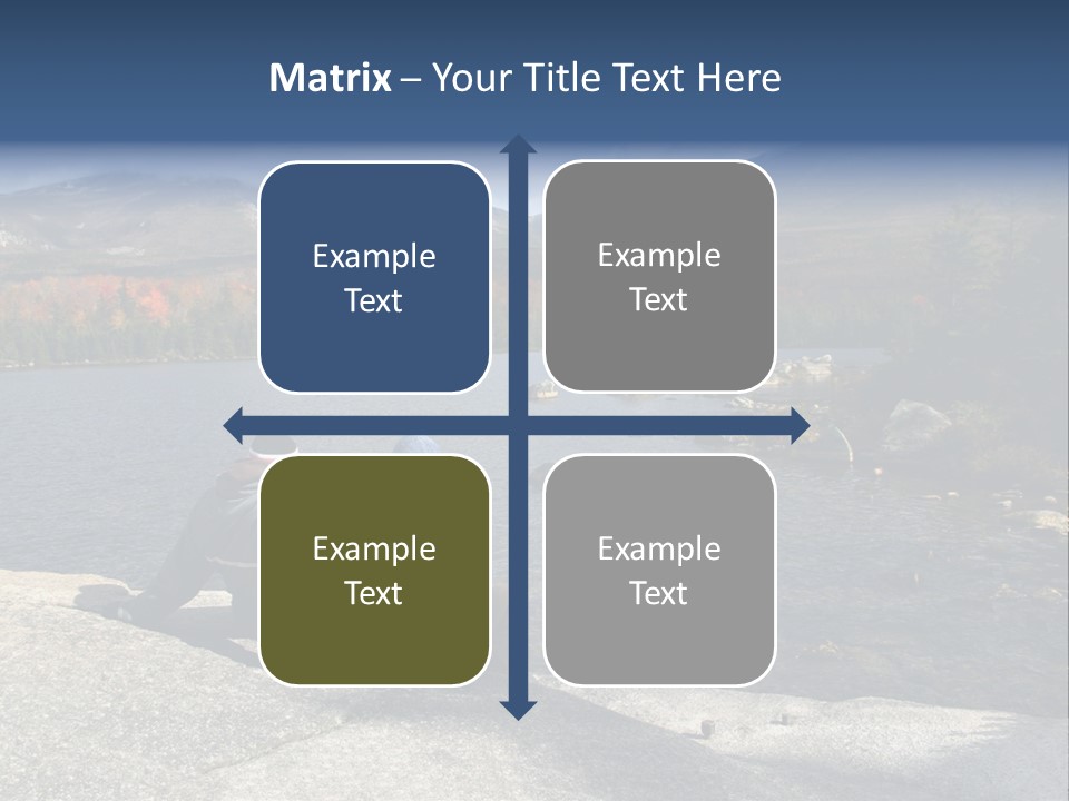 Couple At Katahdin PowerPoint Template