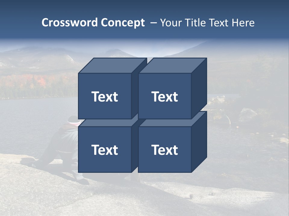 Couple At Katahdin PowerPoint Template