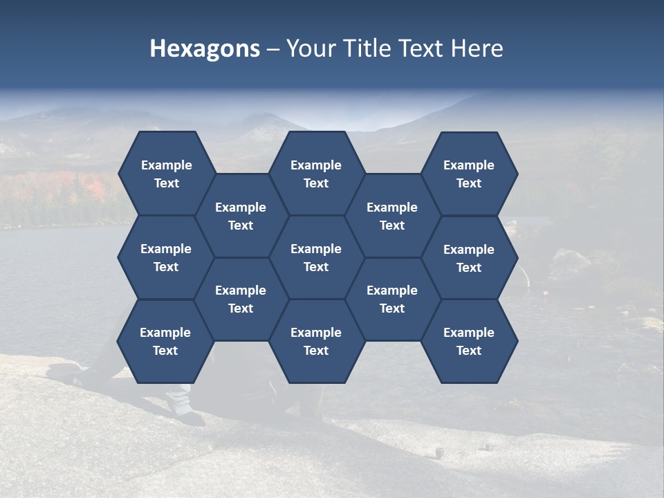 Couple At Katahdin PowerPoint Template