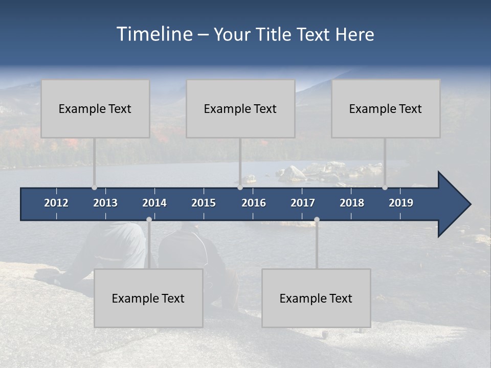 Couple At Katahdin PowerPoint Template