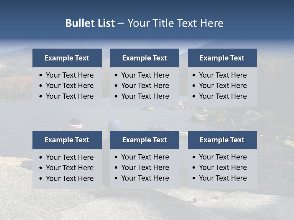 Couple At Katahdin PowerPoint Template