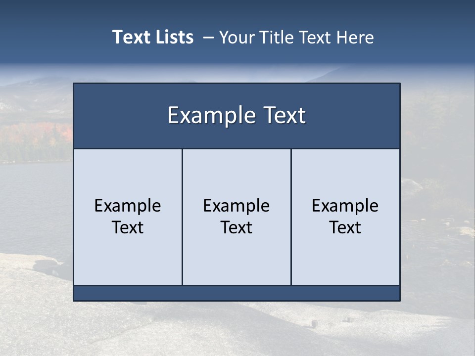 Couple At Katahdin PowerPoint Template