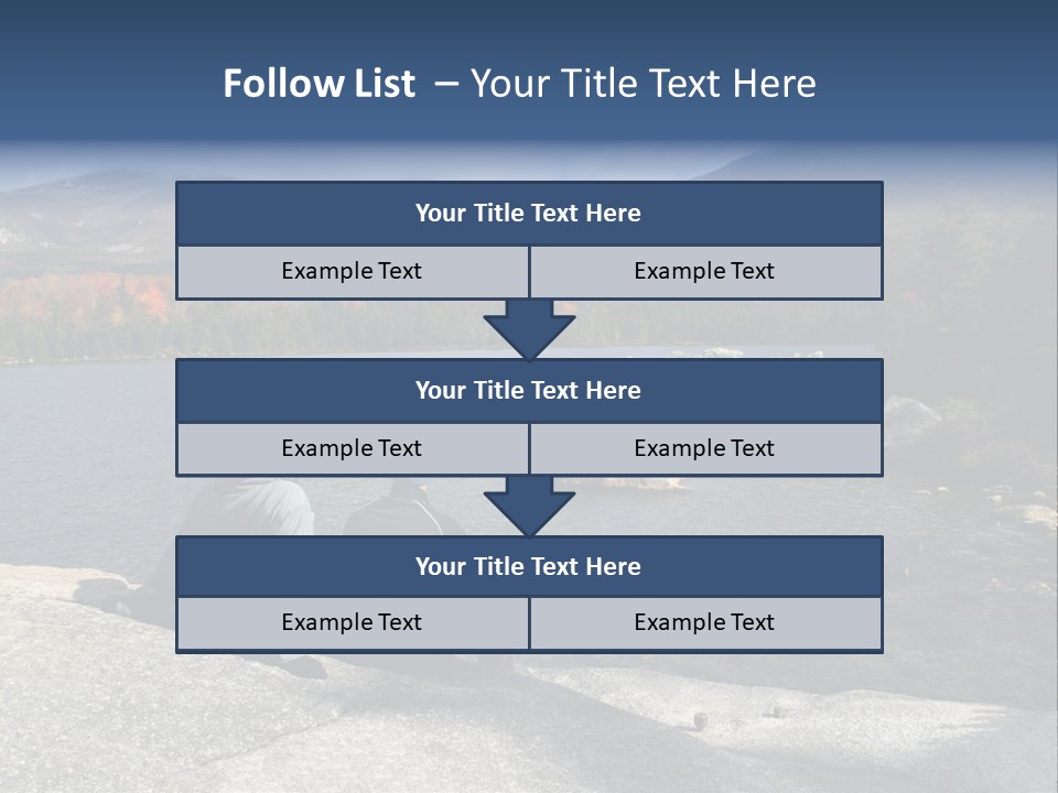 Couple At Katahdin PowerPoint Template