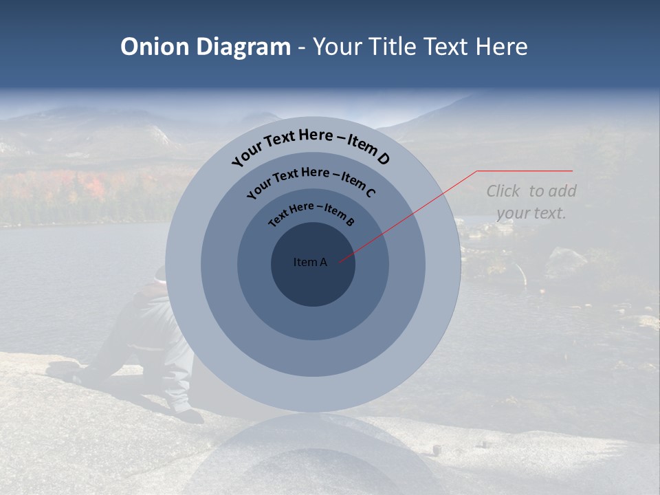 Couple At Katahdin PowerPoint Template