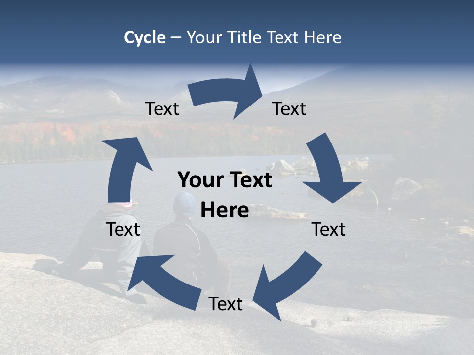 Couple At Katahdin PowerPoint Template