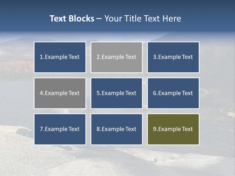 Couple At Katahdin PowerPoint Template